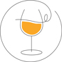 Pictogramme vin blanc de Bourgogne millésime 2014
