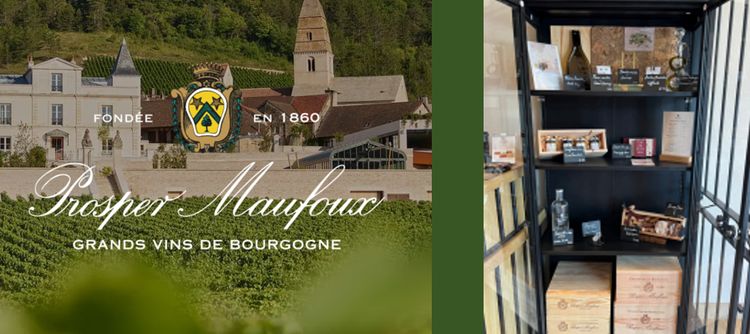 Nouvelle boutique de la Maison Prosper Maufoux au Château de Saint-Aubin