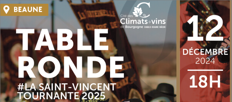 Table ronde Saint Vincent Tournante 2025