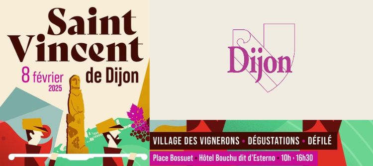 Dijon célèbre Saint-Vincent le samedi 8 février 2025 !